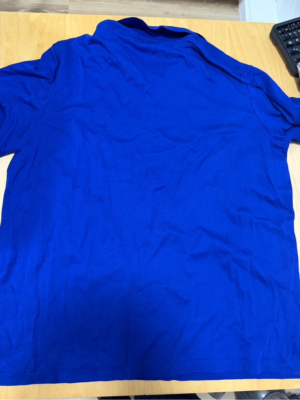 Ralph Lauren Polo Shirt in Bright Blue with Pony Logo - Picture 4 of 4